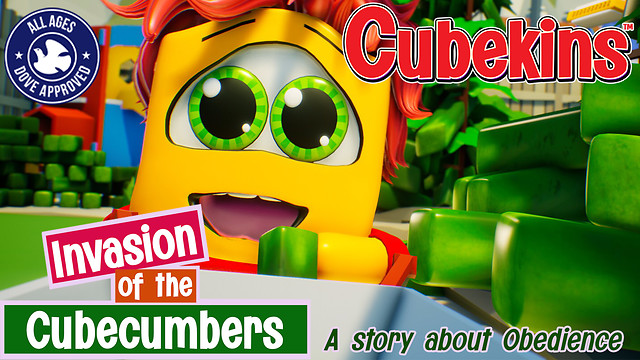 Cubekins Invasion of the Cubecumbers