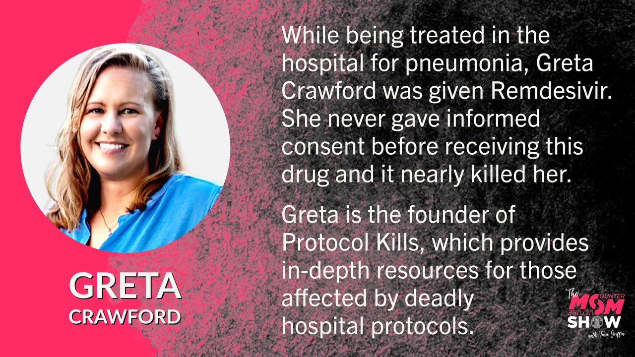Deadly Drug Remdesivir Given Without Consent Nearly Kills Mother of Two - Greta Crawford