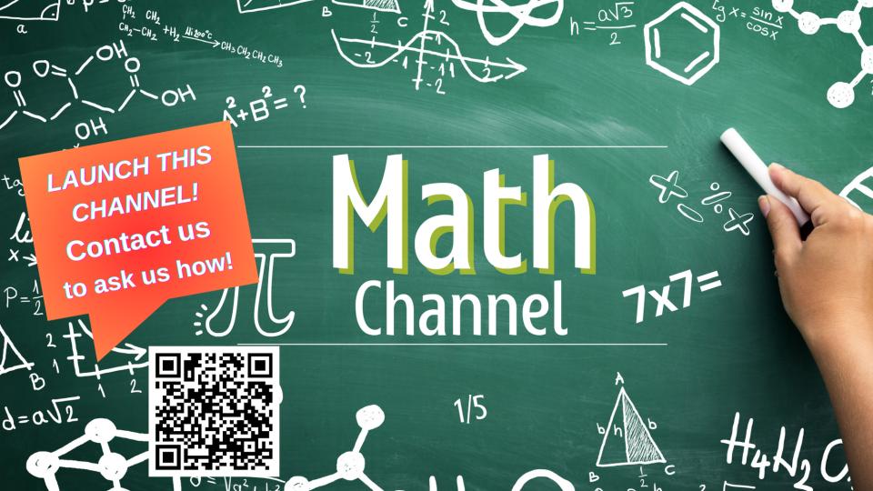 The Math Channel Coming Soon